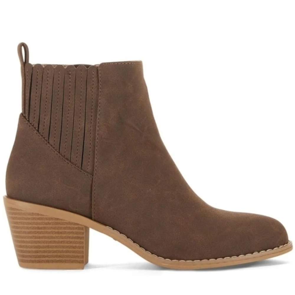 Draper James Women's Elle Chelsea Brown Boots